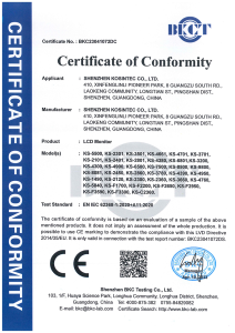 LVD证书-BKC23041072DC-SHENZHEN KOSINTEC-LCD Monitor-LVD Cert(2)_00
